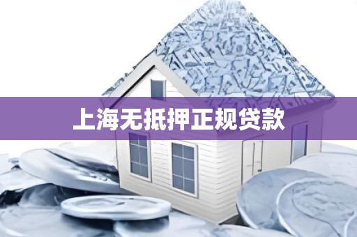 上海无抵押正规贷款